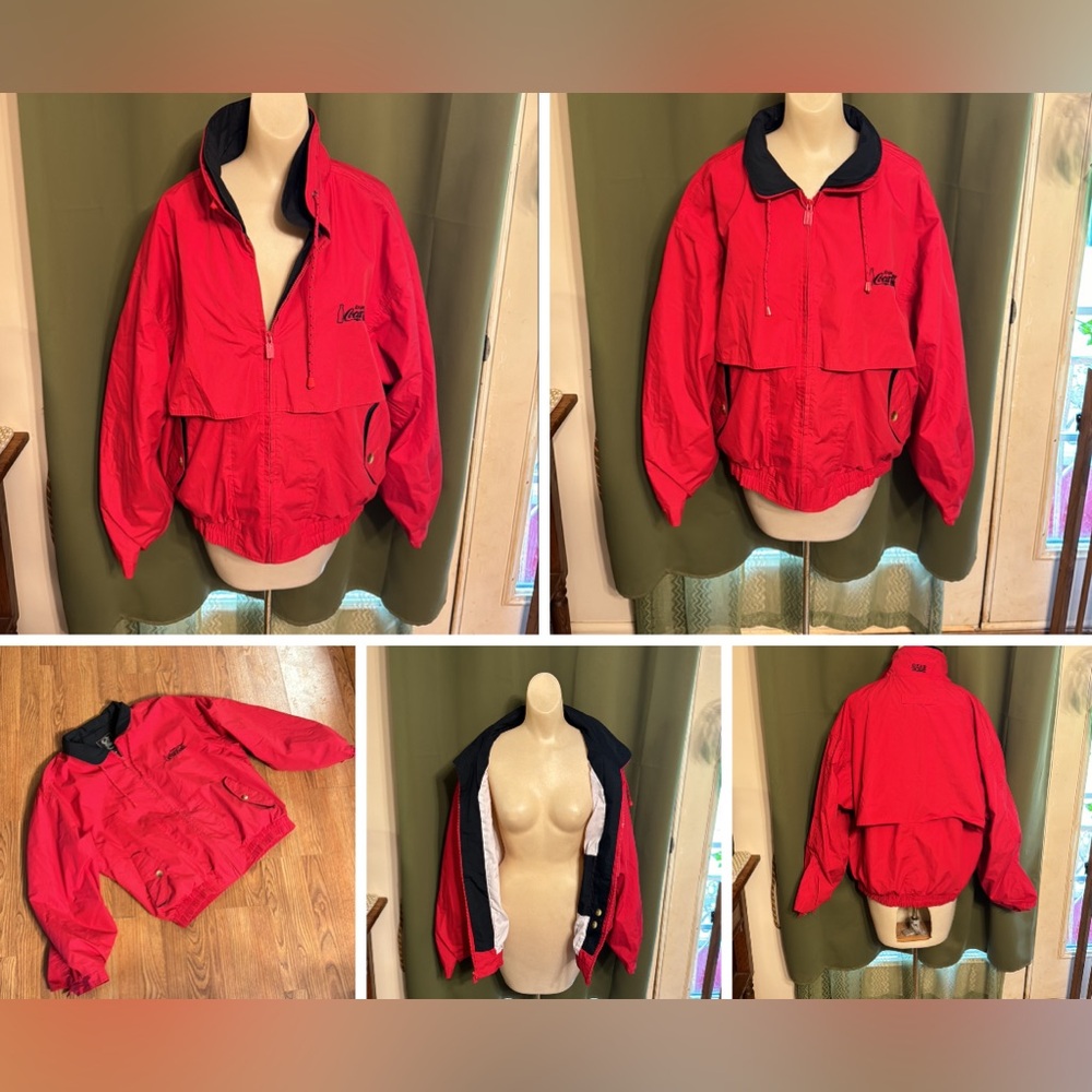 Coca Cola Red and Black Jacket